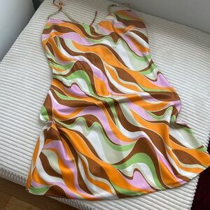 Windsor Satin mini dress